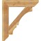 Ekena Millwork Balboa Slat Rough Sawn Bracket, Western Red Cedar, 6"W x 34"D x 38"H BKT06X34X38BOA06RWR - alternate 2